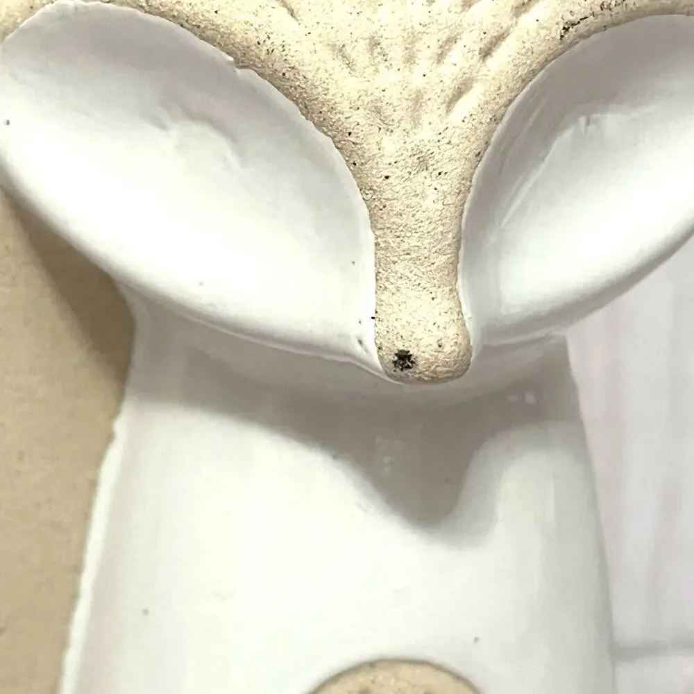 Target Stoneware Woodland Fox Ceramic Bud Vase 5.5” Cabincore